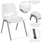 Flash Furniture White Shell Stack Chair, PK5 5-RUT-EO1-WH-GG - alternate 9